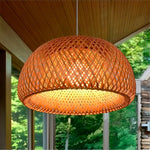 Pendente de Bambu Palha Fibra Natural - CP311