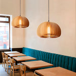 Pendente de Madeira BassWood