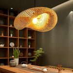 Luminária Pendente Chapéu de Palha Borneu
