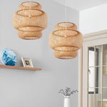 Pendente de Bambu Palha Fibra Natural - CP322