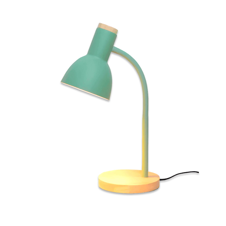 Luminária de Mesa Flexível (Detalhe em Madeira) - LuxFlex Glow