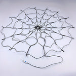 Teia de Aranha LED com Aranha Decorativa – Halloween - Disponível na ProntoPraTi